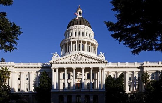 California State Capitol building in Sacramento